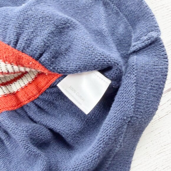 Hanna Andersson Fairisle Peplum Holiday Sweater Dress - Picture 3 of 4